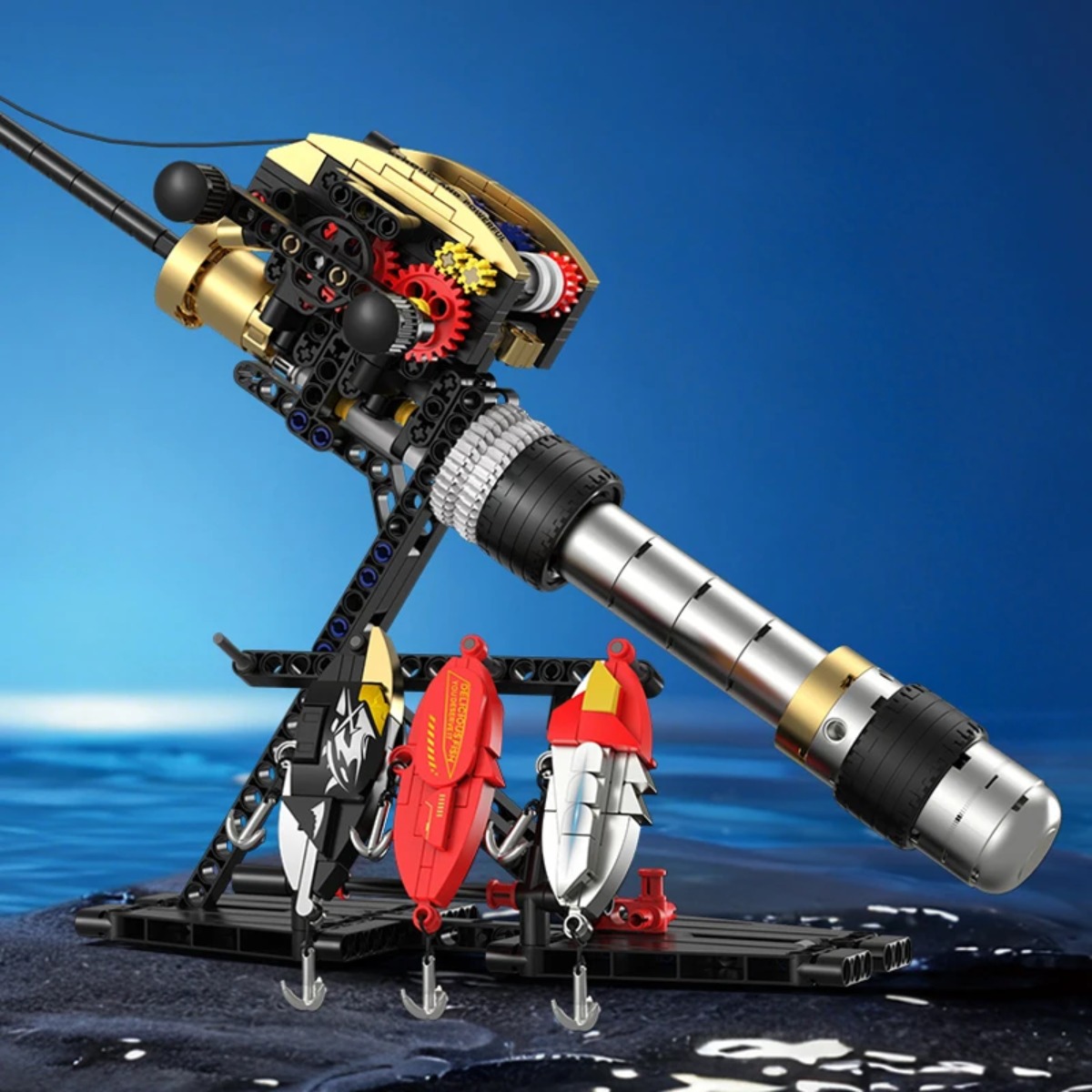 ชุดสร้างโมเดลคันเบ็ดตกปลา MOC, - Fishing Rod Building Kit บทวิจารณ์และราคา