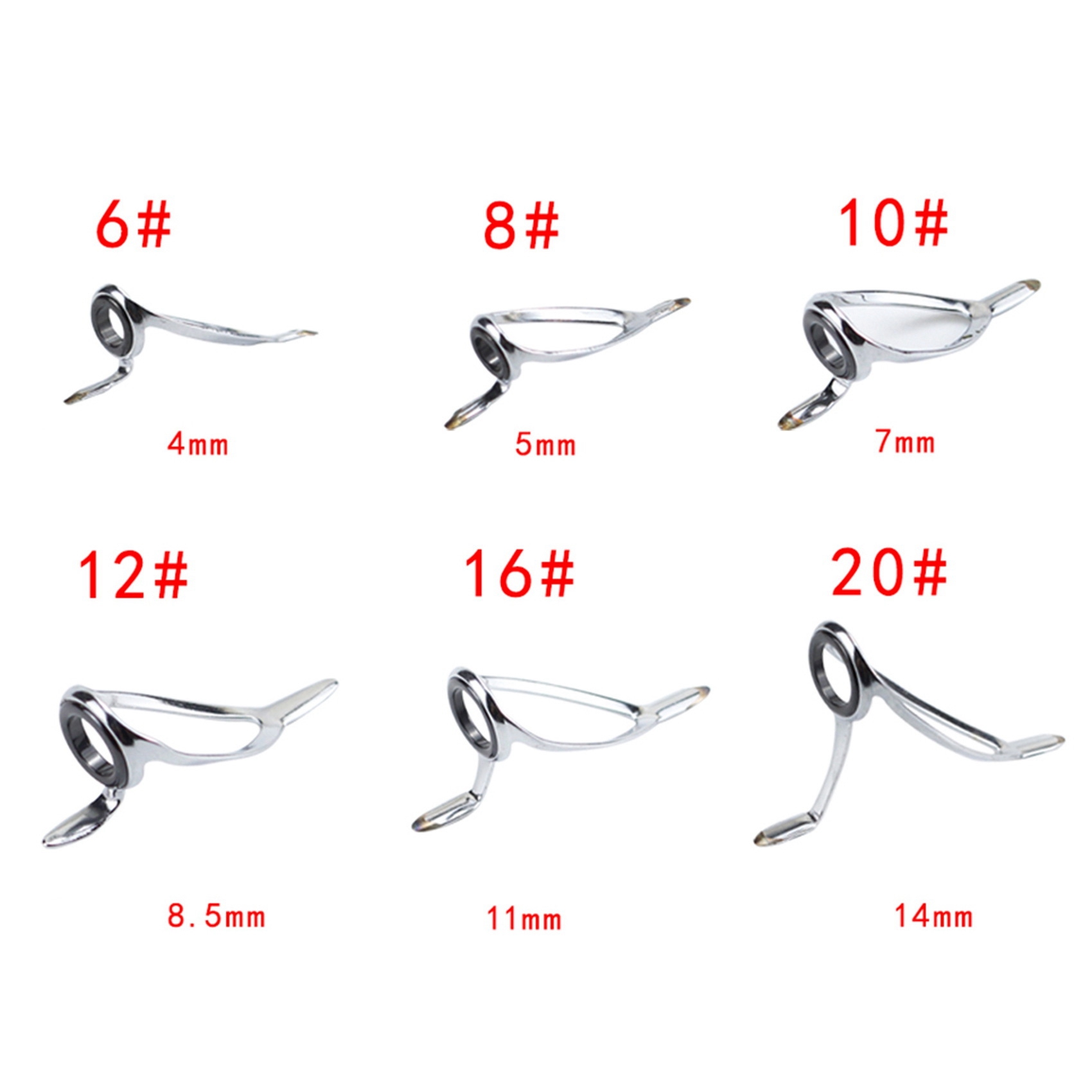 ชุดซ่อมคันเบ็ด ABST ชุดซ่อมปลา - Fishing Rod Guide Replacement บทวิจารณ์และราคา