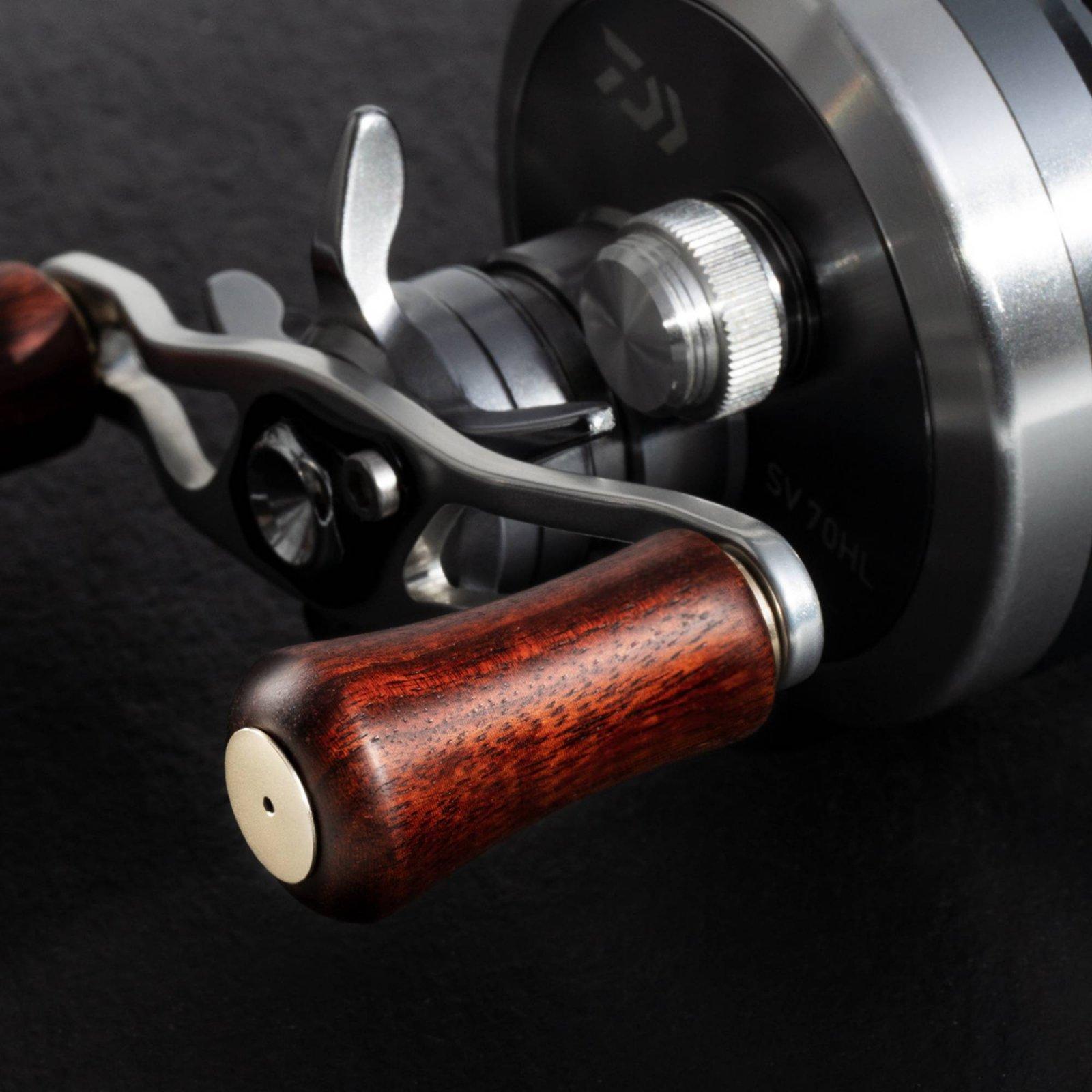 ปุ่มจับรอกตกปลาไม้แบบสากล พร้อ - Fishing Rod Spinning บทวิจารณ์และราคา