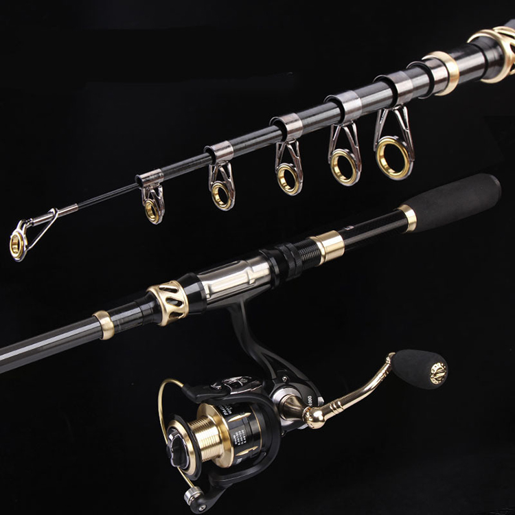 คันเบ็ดตกปลาทะเลแบบอัลตร้าไลท์ - Fishing Rod Carbon Fiber บทวิจารณ์และราคา
