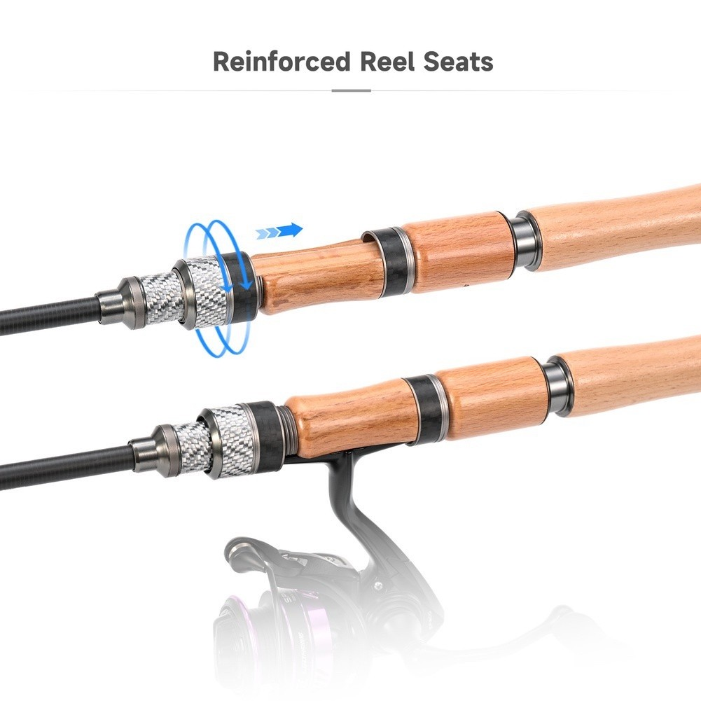 1.8M สำหรับเบ็ดตกปลาแบบ L Acti - Fishing Rod Carbon Fiber บทวิจารณ์และราคา