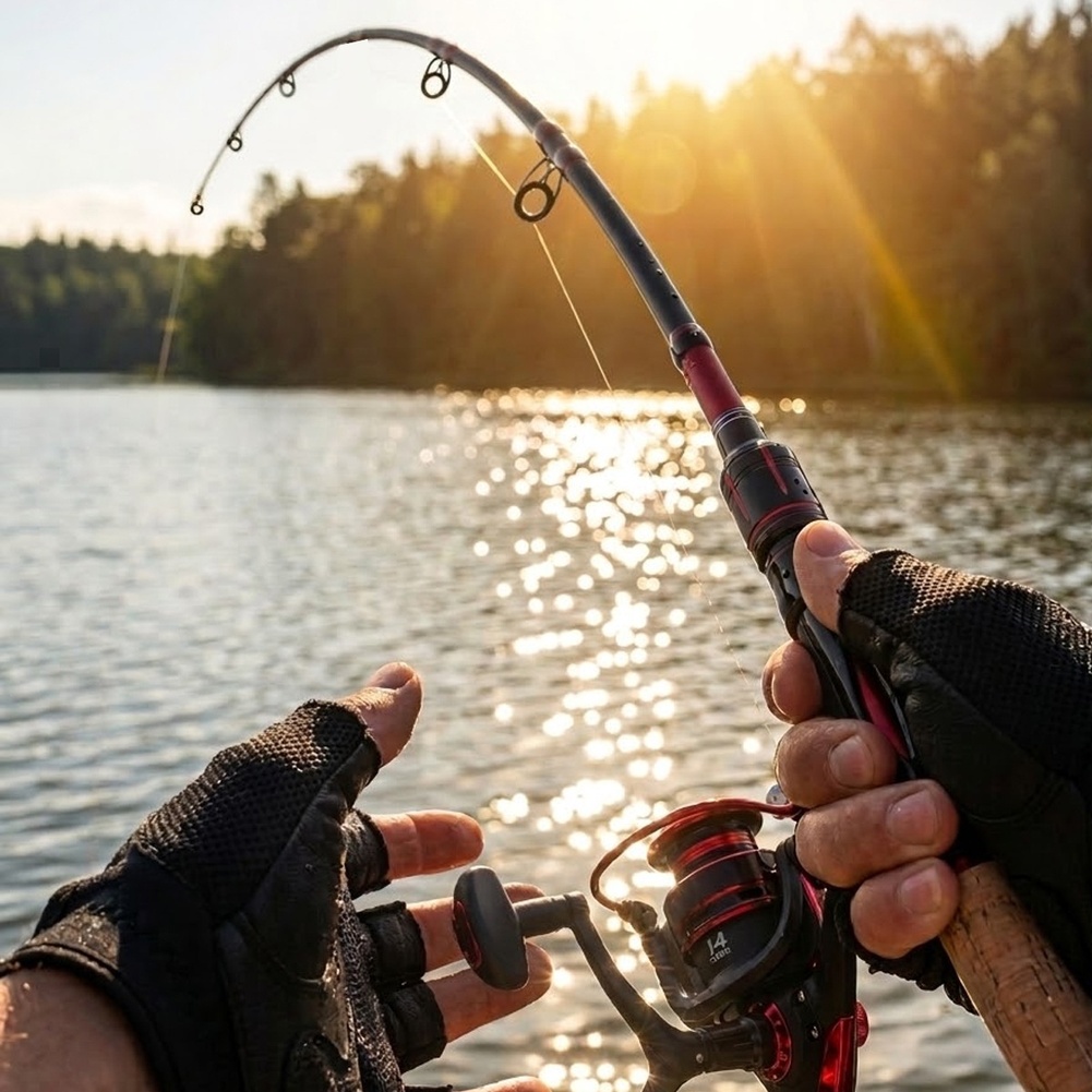 คันเบ็ดคาร์บอนไฟเบอร์น้ำหนักเบ - Fishing Rod Carbon Fiber บทวิจารณ์และราคา