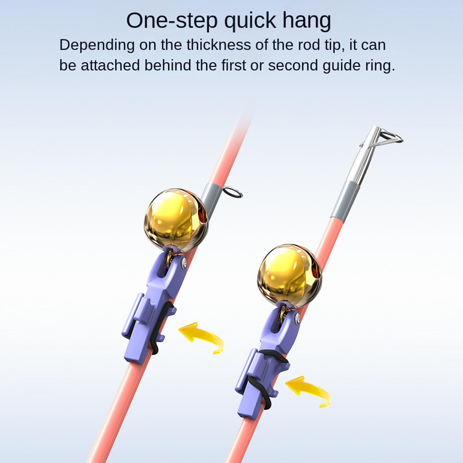 5 ชิ้น กระดิ่งเตือนการกัดเบ็ดต - Fishing Rod Casting บทวิจารณ์และราคา
