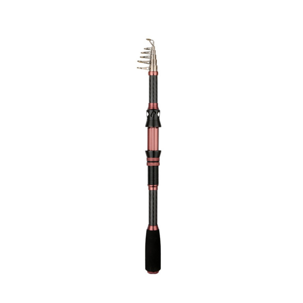 คันเบ็ดคาร์บอนไฟเบอร์แบบยืดหดไ - Fishing Rod Carbon Fiber บทวิจารณ์และราคา